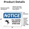 Signmission 5 in Height, 7 in Width, Vinyl Decal, Rectangle OS-2PACK-NS-D-57-L-12425 - alternate 2